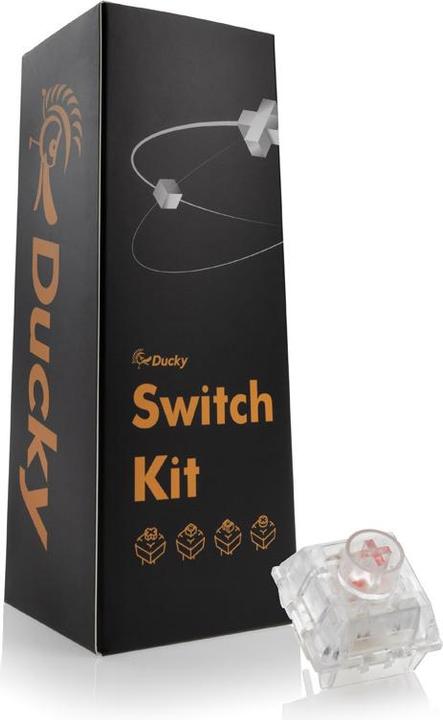 Immagine prodotto Ducky Interruttore cardiaco TTC, meccanico, 3 pin, lineare, stelo MX, 42g - 110 pezzi