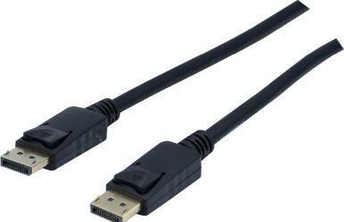 Protect Expert DisplayPort 1.4 cable, 8K, DisplayPort St./ St., black, 5.0 m (5 m, DisplayPort)