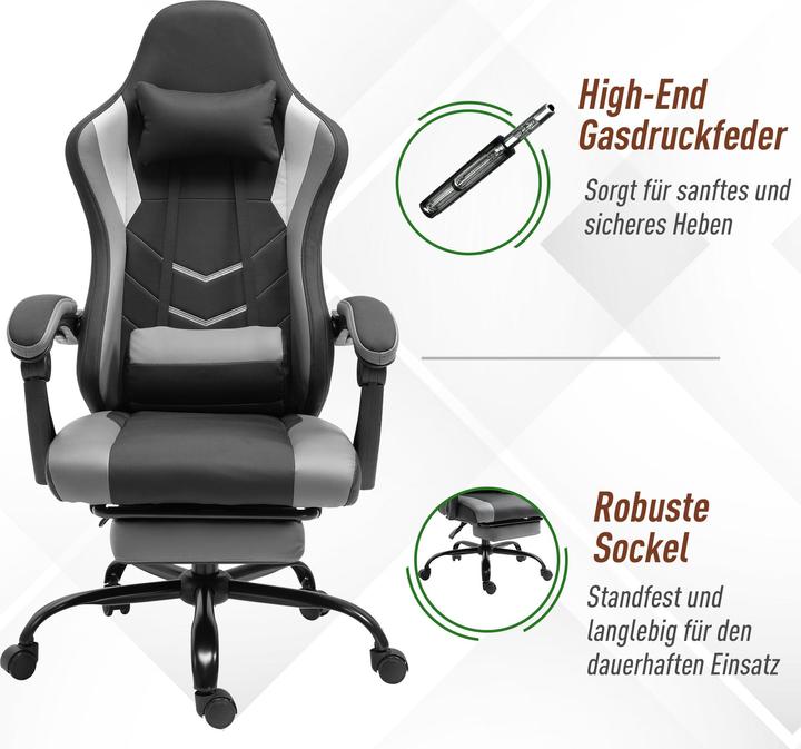 Immagine prodotto Vinsetto Sedia da gioco ergonomica