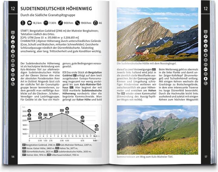 Produktbild Wanderführer 5620 Osttirol, Venediger- und Glocknergruppe, Defereggental, Lienzer (Deutsch, Kompass Reiseführer, 2022)