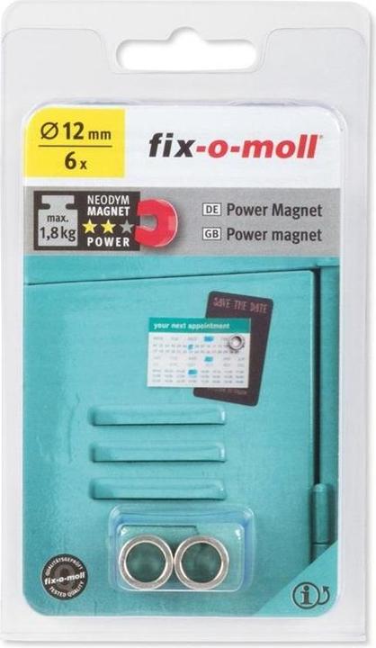 Fix-o-moll MAGNET RING 3562809 6PCS