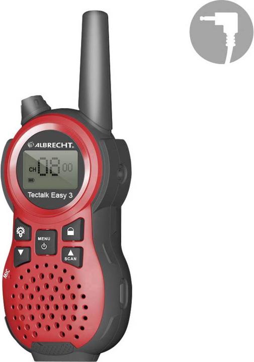 Actual product image Albrecht Tectalk Easy 3 (5 km)