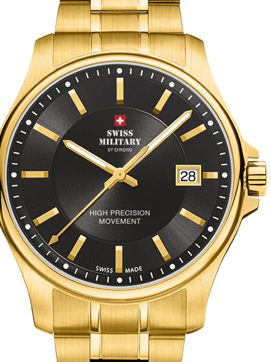 Actual product image Swiss Military quartz (Analogue wristwatch, 39 mm)