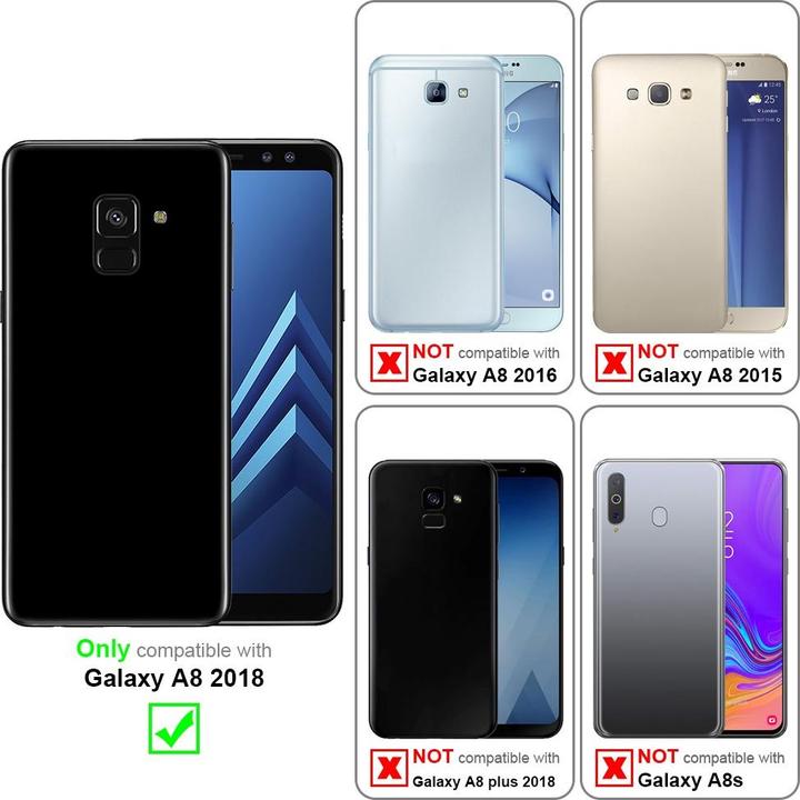 Actual product image Cadorabo Case for Samsung Galaxy A8 2018 with belt clip (Samsung Galaxy A8 (2018))