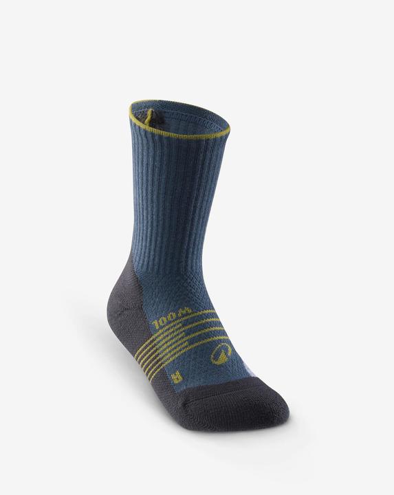 Actual product image Quechua Wandersocken Kinder niedrig - Hike 900 blau (27, 30)