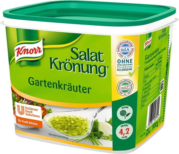 Image du produit Knorr Vinaigrette aux herbes du jardin 500,0 g (500 g)