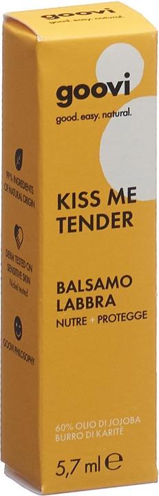 Image du produit Goovi KISS ME TENDER Lippenbalsam Nährend & schützend (Baume, 5.70 ml)