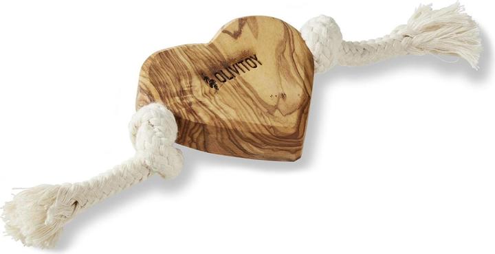 Produktbild Wolters Olivi Tau-Spielzeug Herz (Kauspielzeug Hund)