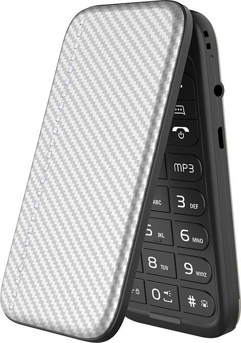 Actual product image Energizer Flip Phone Diamonds E282scd Sv (2.80", 2 Mpx, 4G)