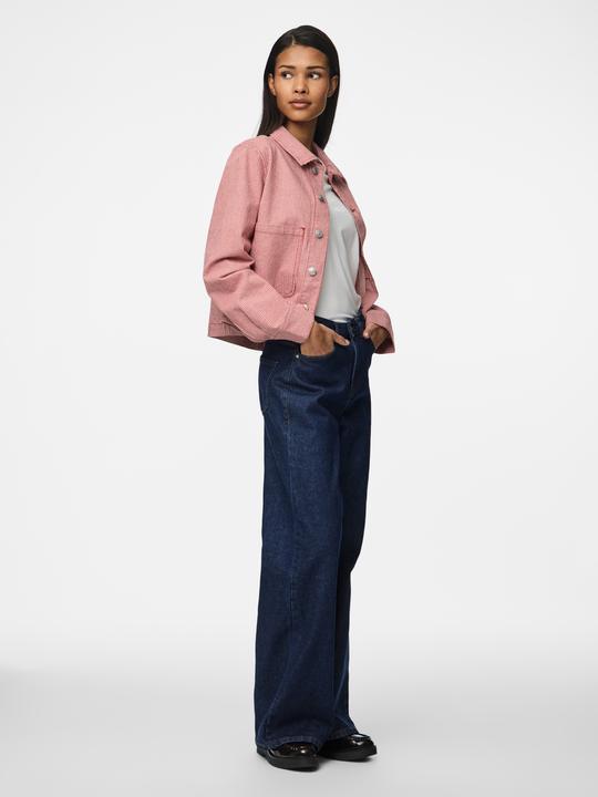 Actual product image Pieces PCBILLO GESTREIFTE Jeansjacke (XS)