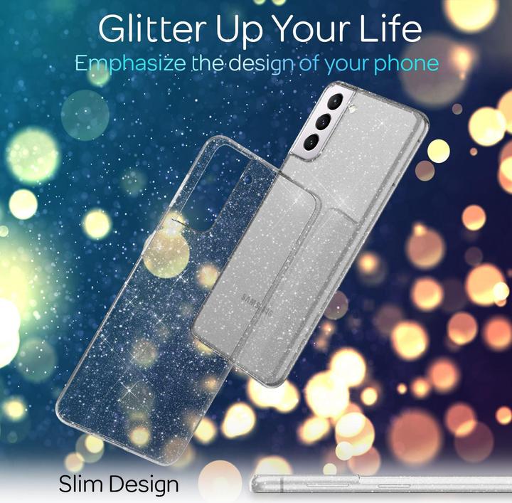 Immagine prodotto Nalia Custodia per cellulare Glitter (Samsung Galaxy S21+)