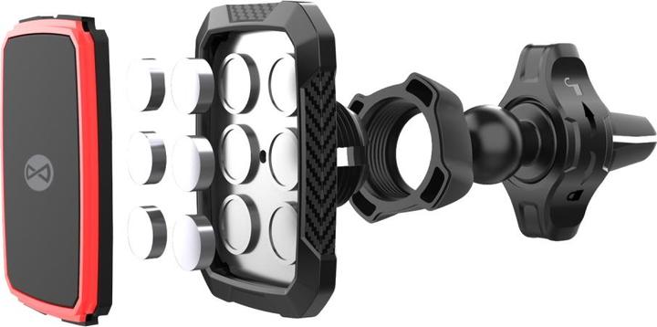 Actual product image Forever car holder for air vent MH-260 magnetic black