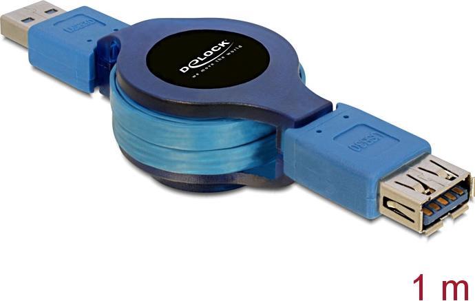 Productafbeelding Delock USB verlengkabel (1 m, USB 3.0)