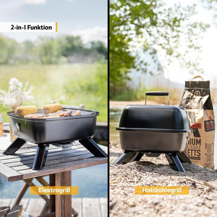 Image du produit TZS First Austria 2-in-1 Kugelgrill (2 kW)