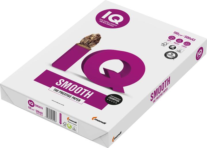 Actual product image Mondi IQ Selection Smooth premium office paper (100 g/m², 2000 x, A3)