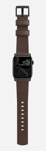 Produktbild Nomad Modern Connector Strap (44 mm, Edelstahl, Leder)