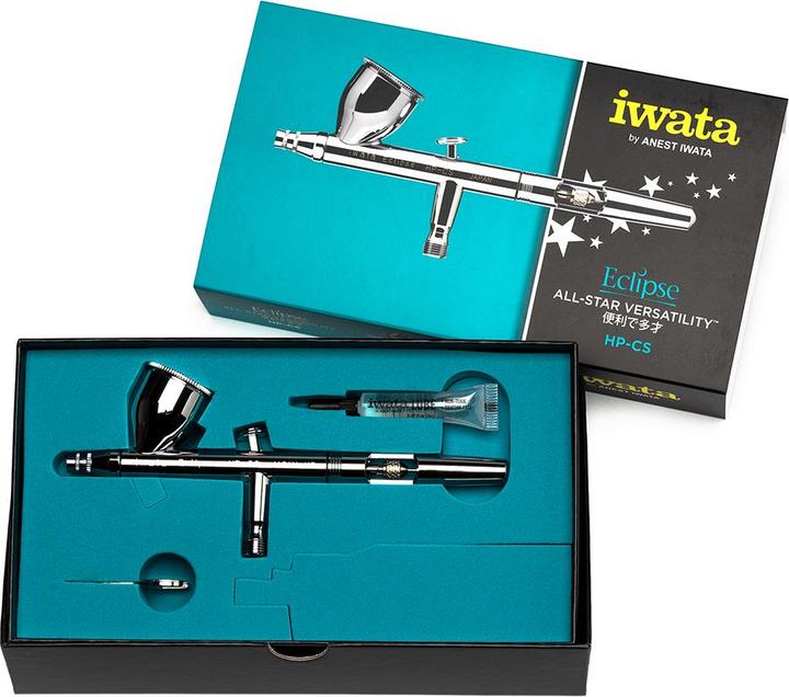 Actual product image Iwata Eclipse HP-CS Gravity Feed Dual Action