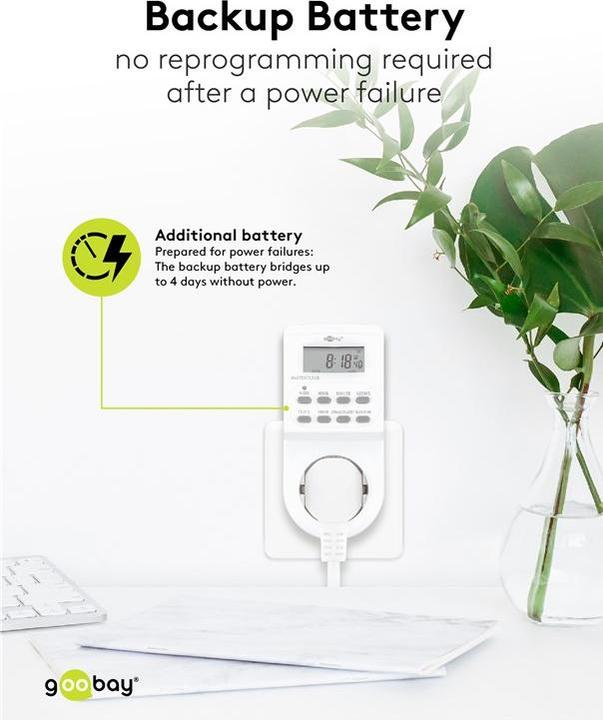 Actual product image Goobay Timer