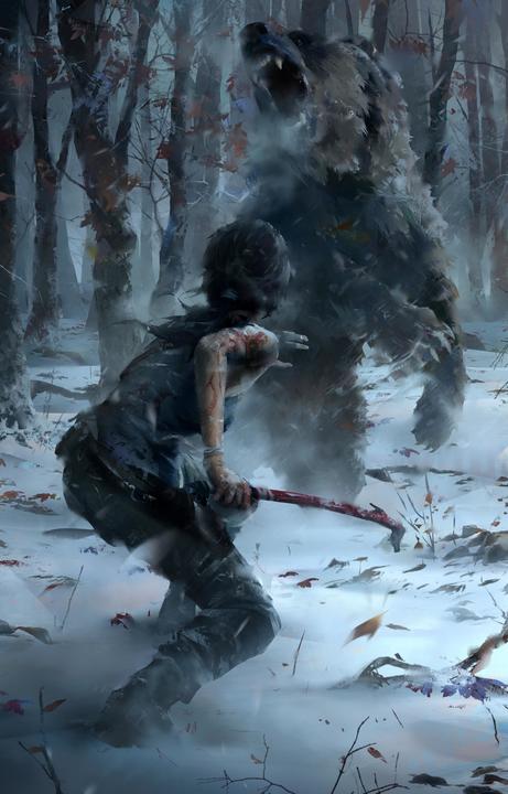 Actual product image Square Enix Rise of the Tomb Raider (PS4, DE)