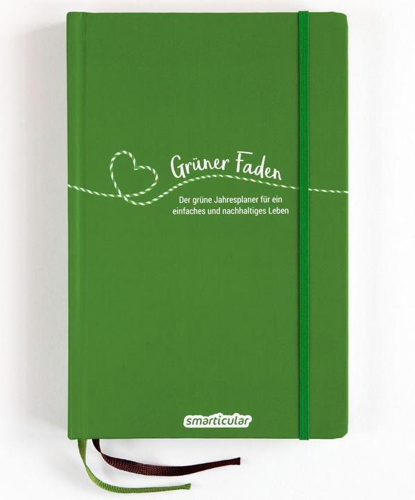 Produktbild Grüner Faden (Wald) - Der grüne Jahresplaner für mehr Nachhaltigkeit und ein einfaches Leben (Harter Einband, Deutsch)