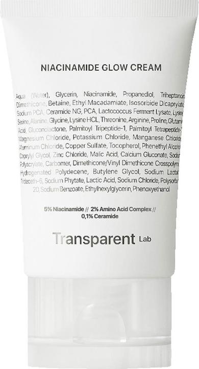 Transparent Lab Niacinamide Glow Cream (50 ml, 24h Creme)