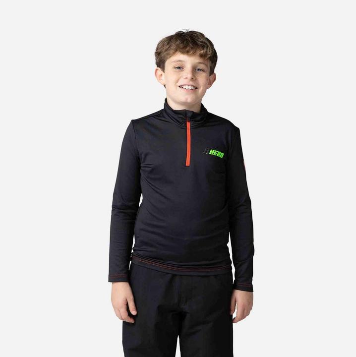 Rossignol Warmes Stretch-Sweatshirt „Boy Hero“ mit 1/2-Reissverschluss (8)