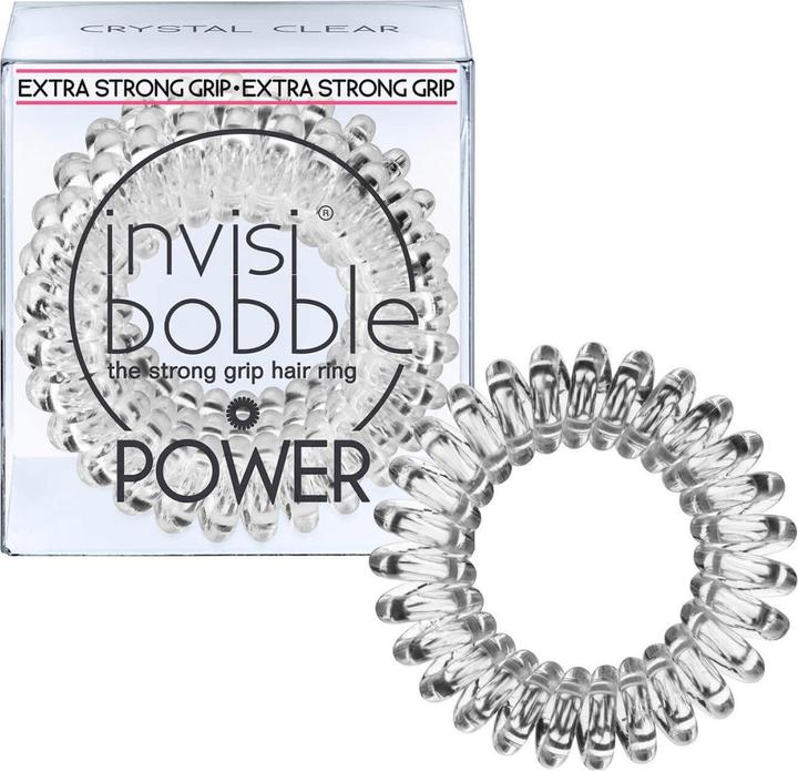 Invisibobble Haarbinder Power crystal clear 3 Stk (Haargummi)