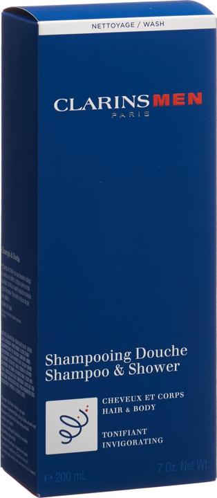 Image du produit Clarins Shampoing Douche Men (200 ml, Shampoing liquide)