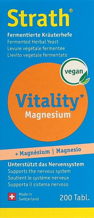 Energie-Label Strath lity + Magnesium (1 Stück, Tabletten, 160 g)