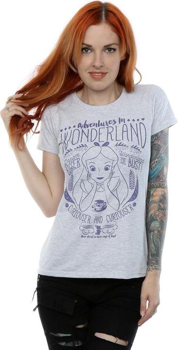 Image du produit Alice In Wonderland - T-shirt ADVENTURES - Femme (XS)