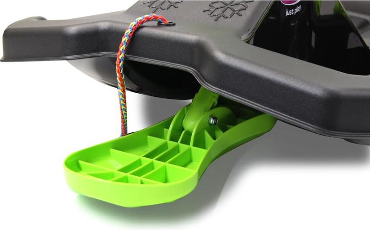 Produktbild Jamara Snow Play Bob Black Devil 84cm schwarz mit Lenkrad und Bremse