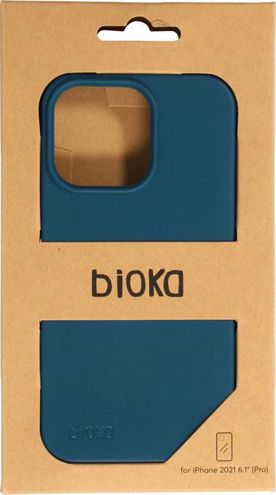 Produktbild Bioka Hülle Biologisch Abbaubar Eco-Friendly Kompostierbar blau (Apple iPhone 14 Pro Max)