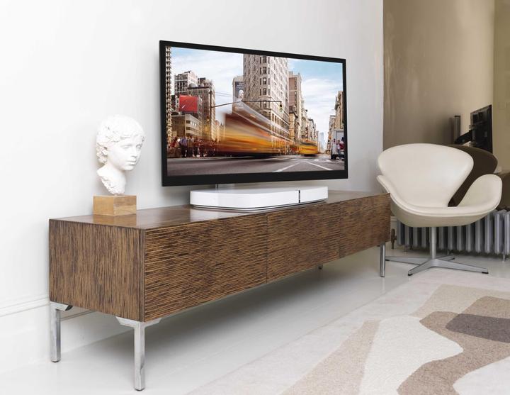 Produktbild Flexson Adjustable TV Stand for SONOS PLAYBASE (1 Stk., Ständer, Schwenkbar, Höhenverstellbar)