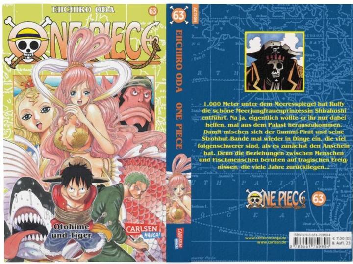 Image du produit One Piece, Band 63 (Allemand, Eiichiro Oda, 2012)