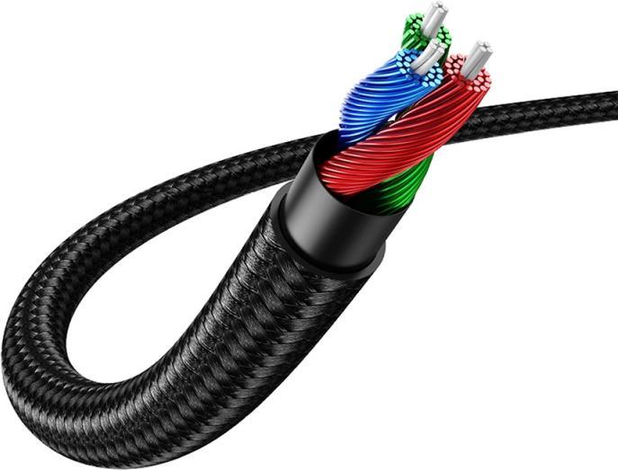 Produktbild Ugreen mini jack 3,5mm AUX Cable 1m (black) (1 m)