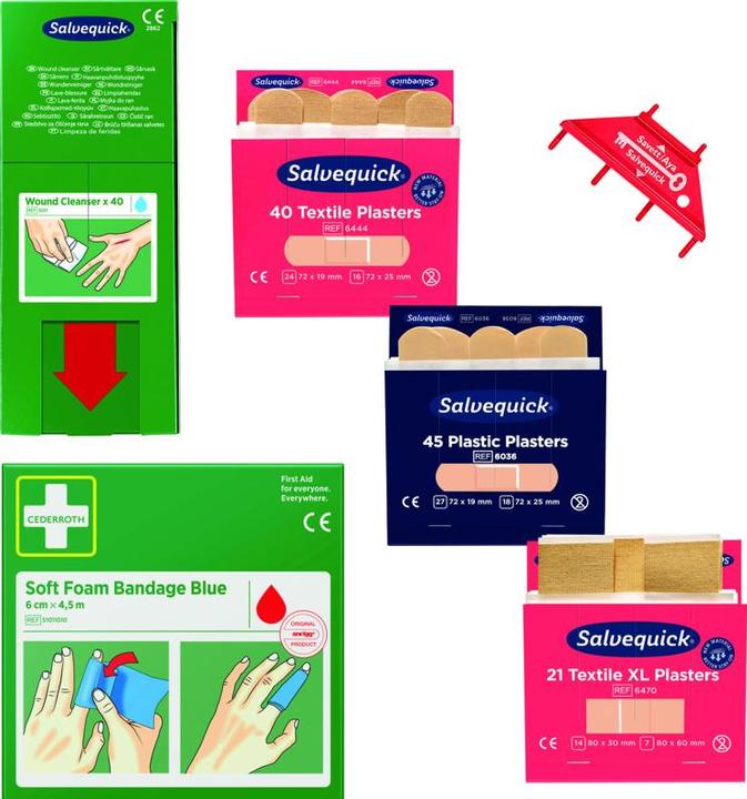 Immagine prodotto Cederroth Bitte in Hybris oder Grundatentext in SAP-ERP in IT pflegen!! (Accessori per kit di primo soccorso)