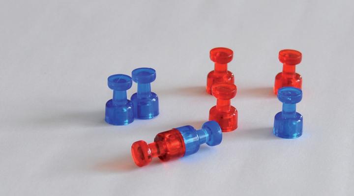 Actual product image Franken Memo Holder magnetic (4 x)