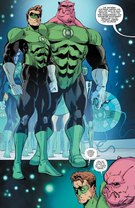 Actual product image Panini Green Lantern: Dawn of DC (German, Jeremy Adams, Amancay Nahuelpan, Xermánico, 2024)