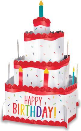 Produktbild Amscan Tisch-Dekoration Birthday Accessories Regenbogen-f
