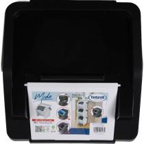 Produktbild Tontarelli vertikaler eimer mit griff moda 28l weiss/schwarz (28 l)