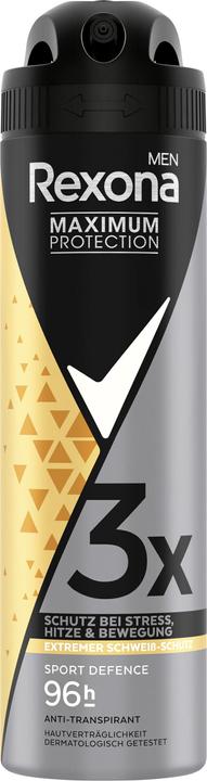Immagine prodotto Rexona Deodorante Spray Protezione Massima Sport Defence 150 ml (Getto vaporizzato, 150 ml)