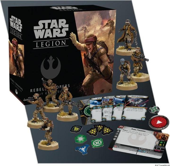 Produktbild FFG FFGD4602 - Rebellentruppen: Star Wars Legion, ab 14 Jahren (Erweiterung, DE-Ausgabe) (Deutsch)