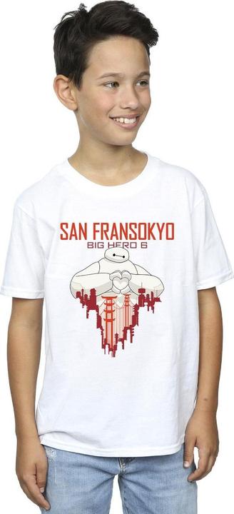 Image du produit Disney - T-shirt BIG HERO BAYMAX SAN FRANSOKYO HEART - Garçon (140, 146)