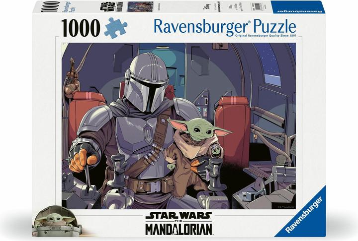 Image du produit Ravensburger Puzzle 12000512 - The Mandalorian - 1000 pièces Star Wars Puzzle pour adulte et (1000 pièces)