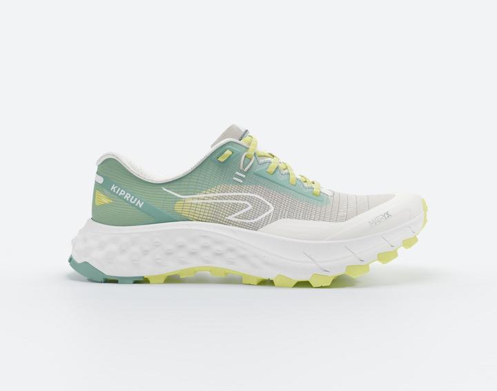 Kiprun Trailrunningschuhe Damen - MT Cushion 2 grün/gelb (38.5)