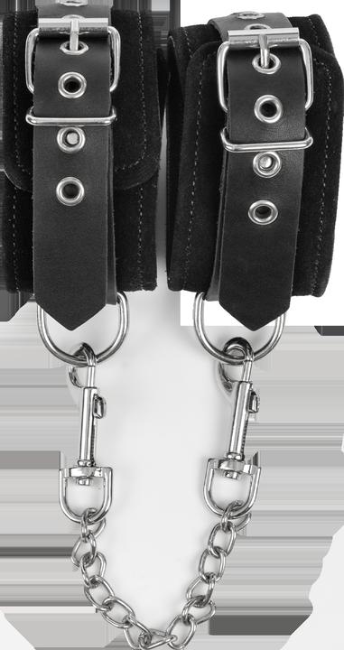 Produktbild Rimba Leder Handfesseln mit Karabinerhaken