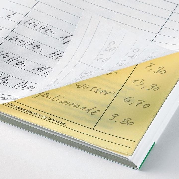 Actual product image Sigel Short message form Paper format: 1/3 DIN A4 landscape Carbonless: Yes (40 x)
