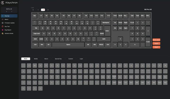 Produktbild Keychron B6 Pro (CH, Kabellos)