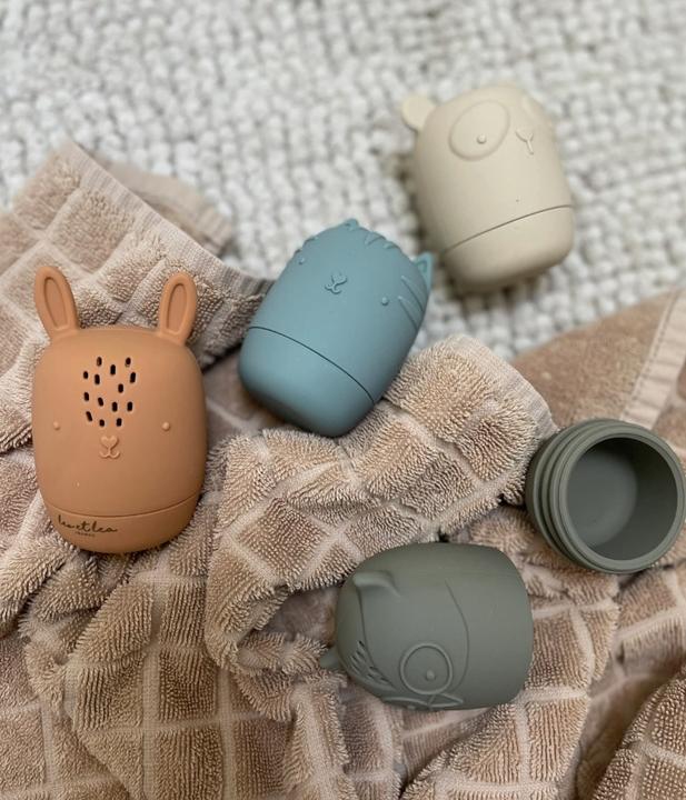 Produktbild Leo et Lea Badespielzeug 4er Set Silikon Montessori