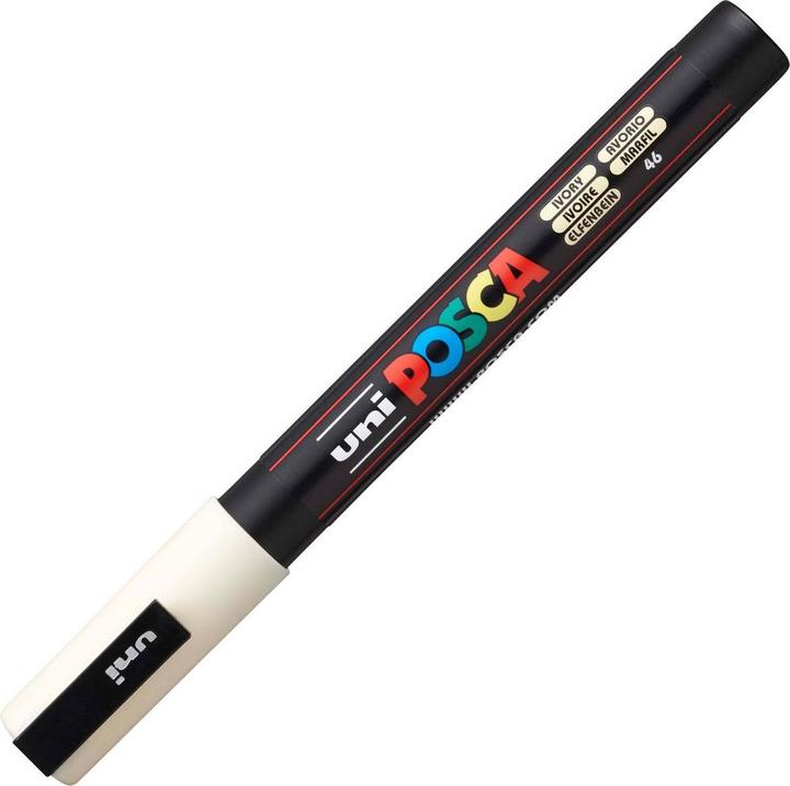 Image du produit Posca Marqueur PC-3M pointe ogive (Ivoire, 1.30 mm, 1 x)